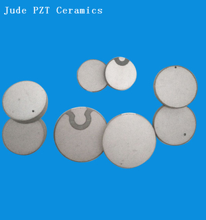 Componentes do disco cerâmico piezoelétrico PZT-51 para sensor de medidor de fluxo