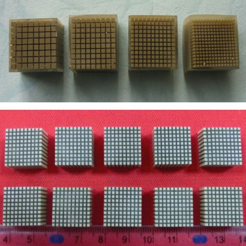 Material compósito piezoelétrico para sensor de detecção de oceano
