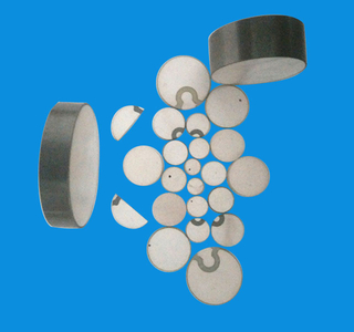 Discos de cerâmica piezoelétricos