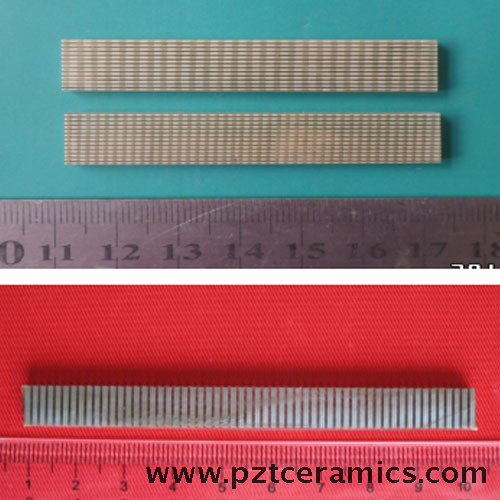 Cerâmica avançada de material compósito piezoelétrico