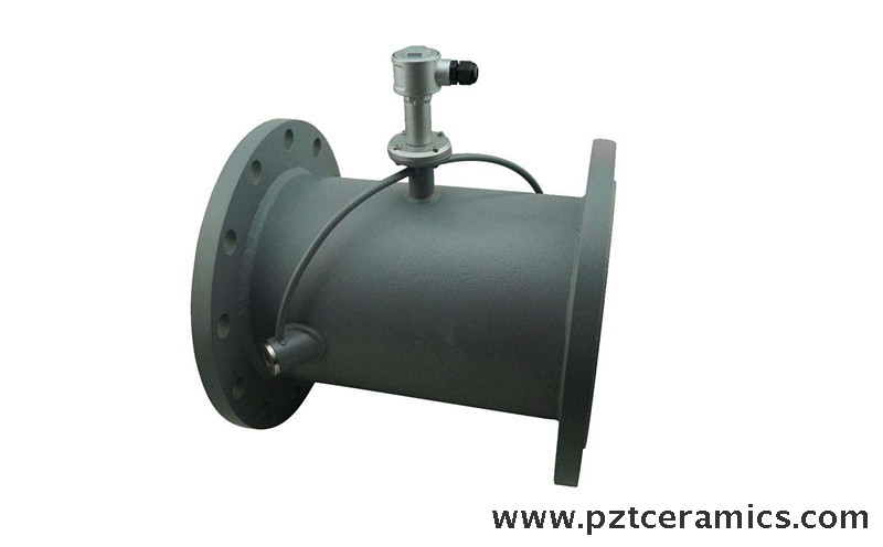 Tipo de seção de tubo de sensor de fluxo ultrassônico