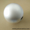 Esfera de cerâmica piezoelétrica e elemento hemi-esfero