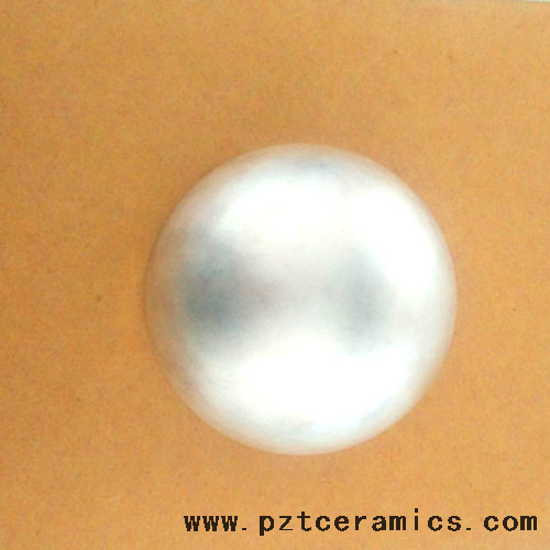 Produtos Esféricos e Hemishéricos de Cerâmica Piezoelétrica Fabricante Piezocerâmico