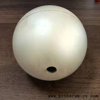 Componentes de cerâmica piezoelétrica do elemento da esfera da esfera