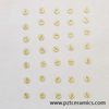 Piezo Ceramic Disc Sensor Ultrassonic Element Produto personalizado PZT DISC