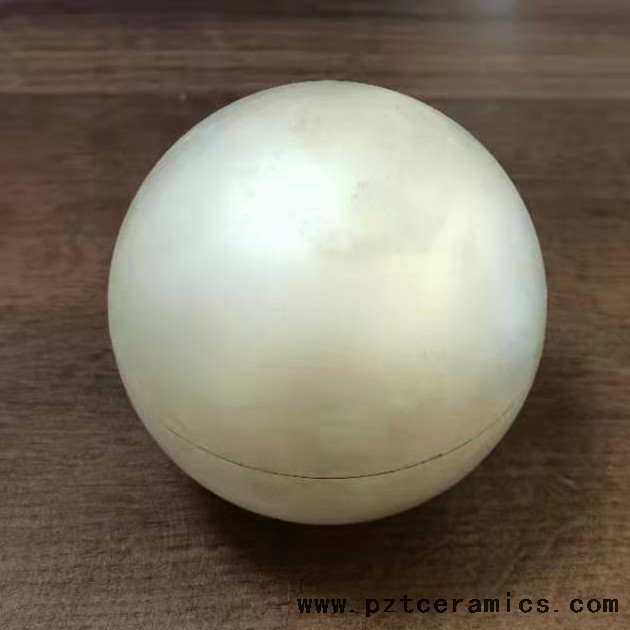 Componentes de cerâmica piezoelétrica do elemento da esfera da esfera