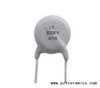 Capacitor de cerâmica de alta tensão CT81 / CC81 com alta qualidade