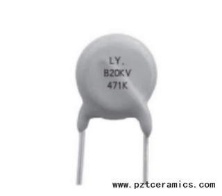 Capacitor de cerâmica de alta tensão CT81 / CC81 com alta qualidade