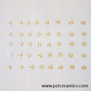 Piezo Ceramic Disc Sensor Ultrassonic Element Produto personalizado PZT DISC