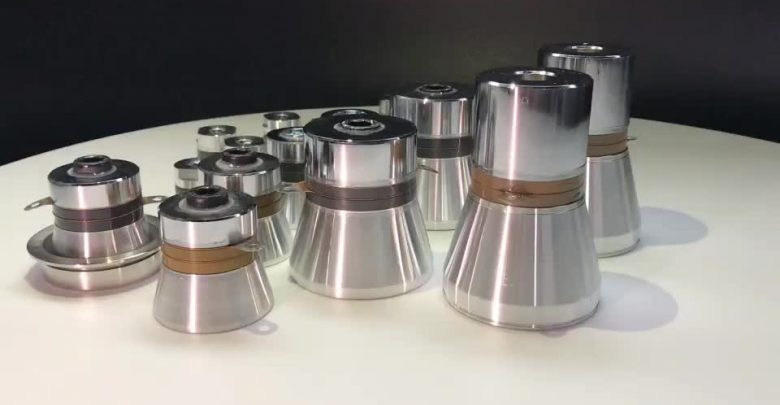 Transdutor de limpeza ultrass&ocirc;nica