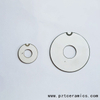 Enrole em torno do eletrodo 1,25MHz Piezo Ring de grande dimensão espessura fina