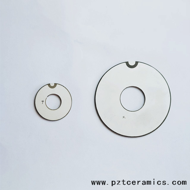 Enrole em torno do eletrodo 1,25MHz Piezo Ring de grande dimensão espessura fina